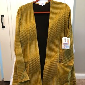 LuLaRoe Mustard Yellow Cardigan